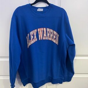 Alex Warren tour sweatshirt